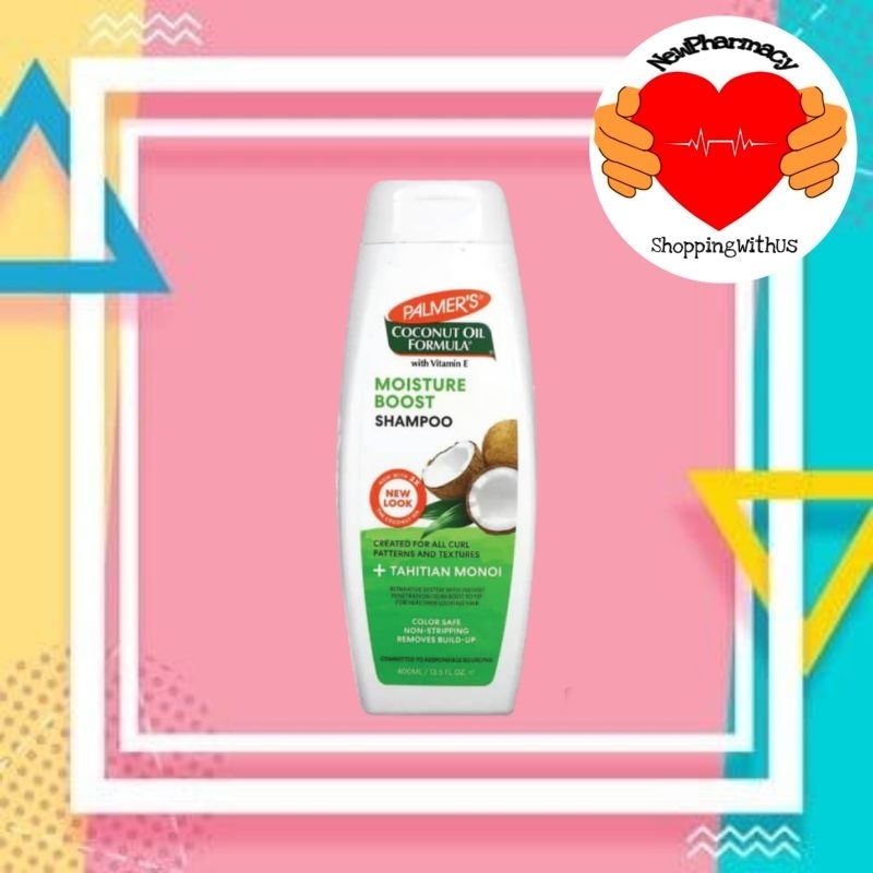 Shampooing Palmer’s Coconut Oil 400ml Sans Sulfate - Neuf, Boost D’hydratation