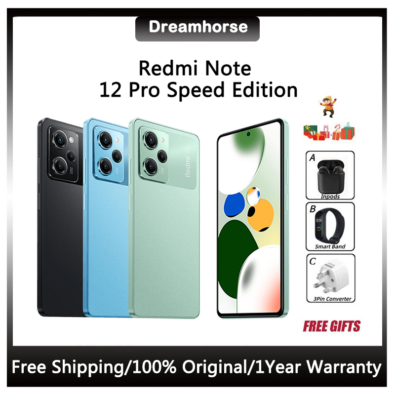 Redmi Note 12 Pro Speed Edition / Snapdragon 778G /5000mAh Battery + 67W  Charging