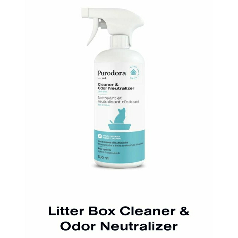 Purodora Lab Litter Box Cleaner & Odor Neutralizer (500ml) Shopee Malaysia
