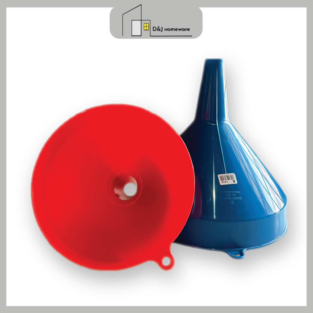 HOMEWARE 8IN / 10IN Plastic Oil Filter Funnel / Corong Isi Minyak ...