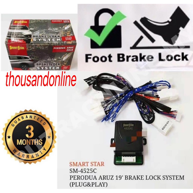 PERODUA ARUZ 2018 2019 2020 2021 CAR BRAKE LOCK SYSTEM MODULE AUTO DOOR ...