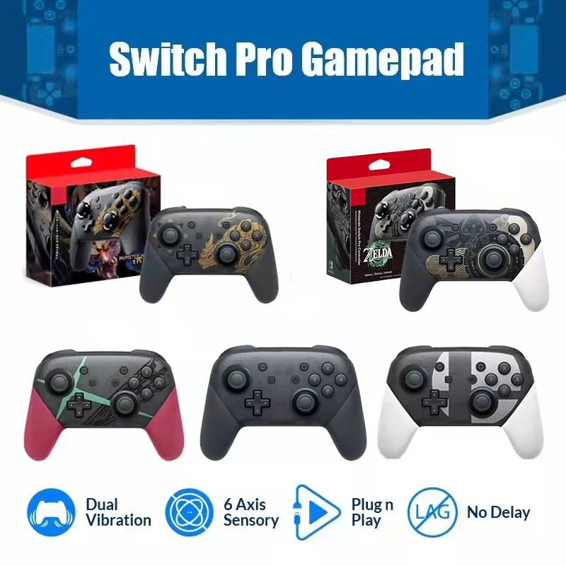 Switch Controller for Nintendo Joycon Pro Controller with Mario,Motion