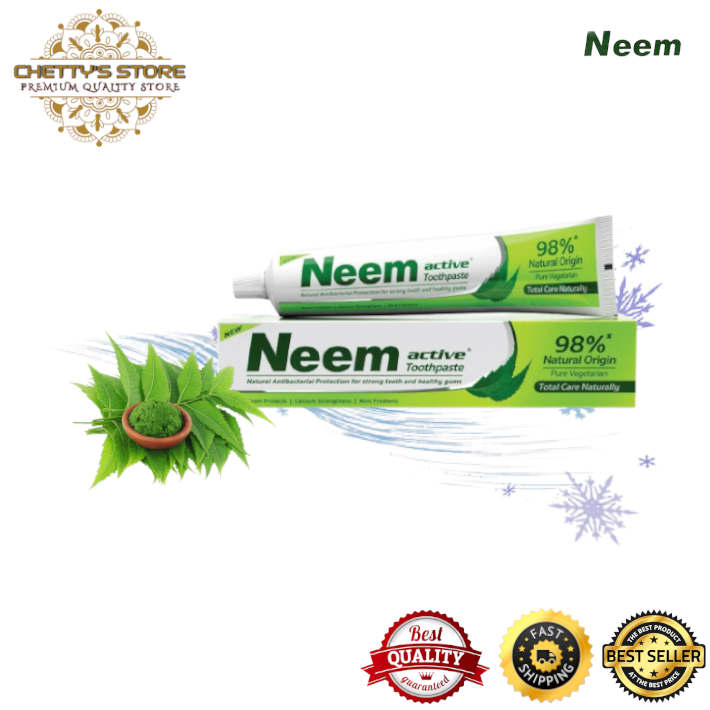 (IMPORTED INDIA) NEEM ACTIVE TOOTHPASTE (200G) Shopee Malaysia