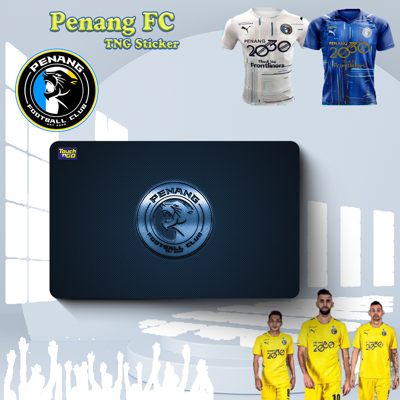 Penang Football Club TNG Pelekat - Tng Touch N Go/Bank kad pelekat ...