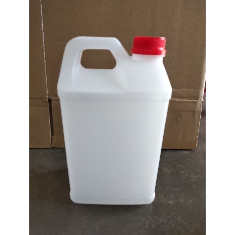 [New] Bottle/Tong 3 Liter HDPE Nature Jerry Can Plastic Full Set