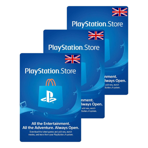 PSN Wallet 5 Pound UK PS Plus PlayStation PS4 PS5 Sony PS Games