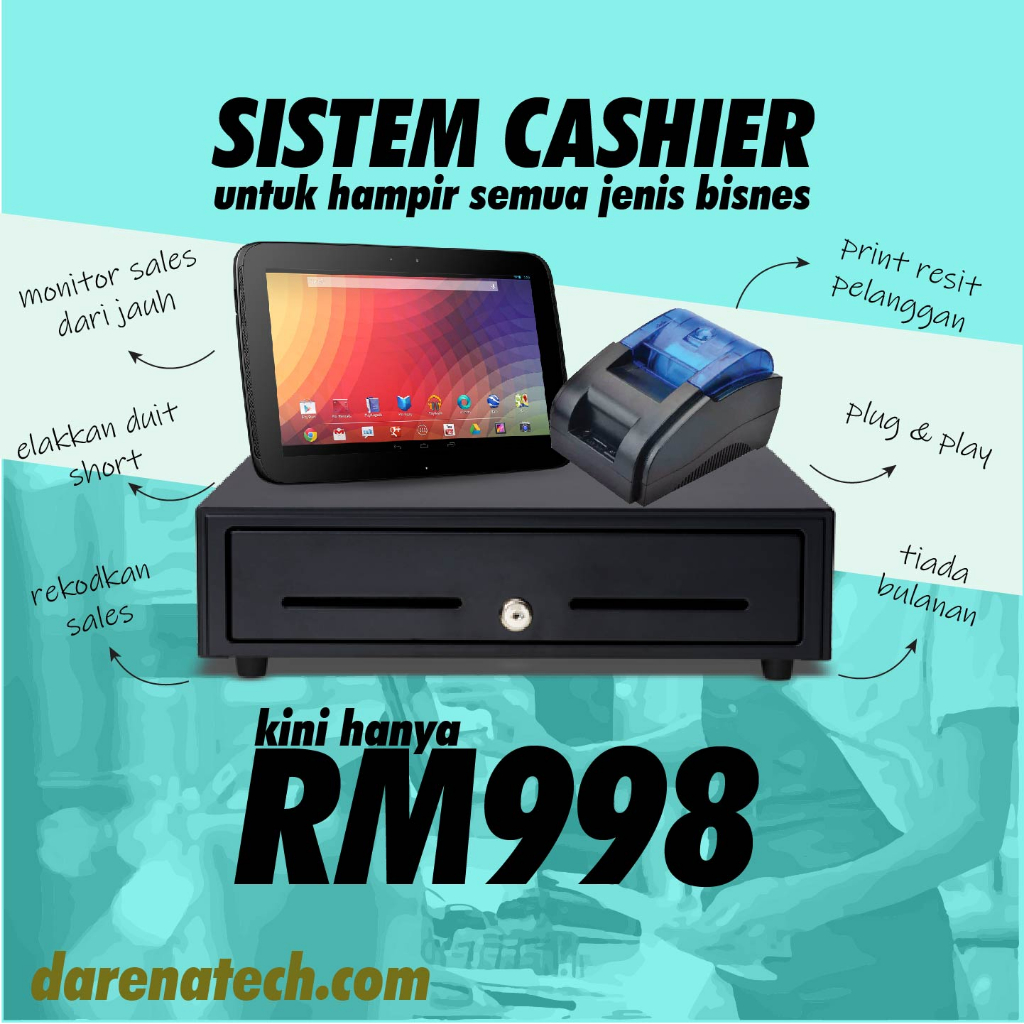 TheEssential (Android/iOS POS System with Hardware) | Shopee Malaysia