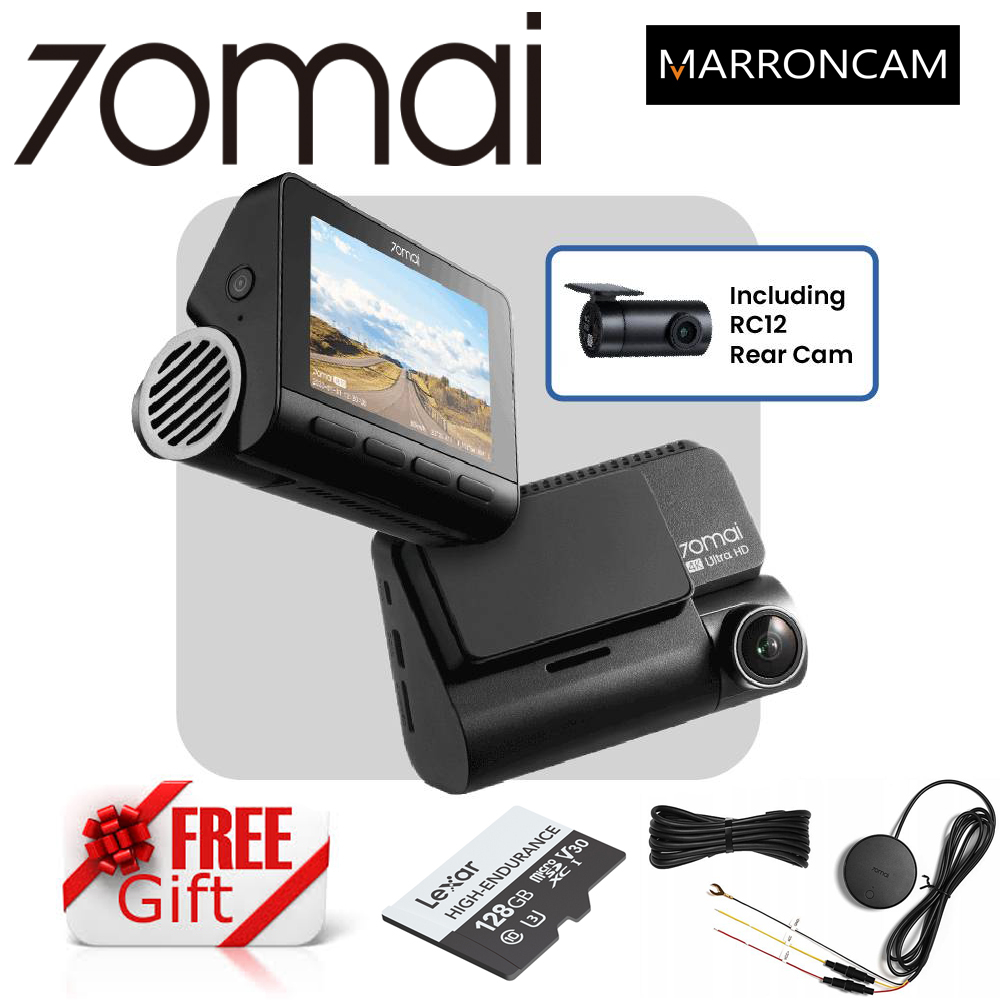 70mai Dash Cam 4K A810 Sony Starvis 2 IMX678 Dual Channel HDR Shopee Malaysia