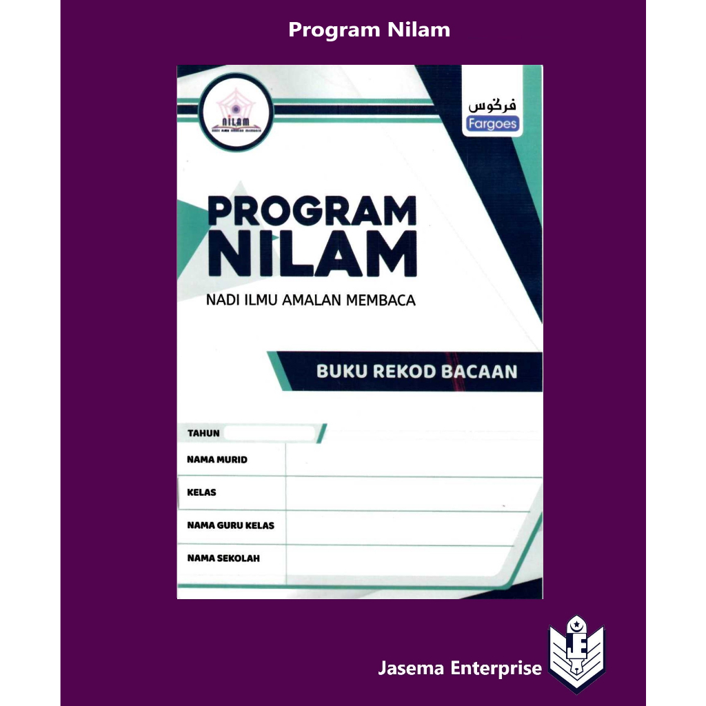 Program Nilam Nadi Ilmu Amalan Membaca Buku Rekod Bacaan | Shopee Malaysia