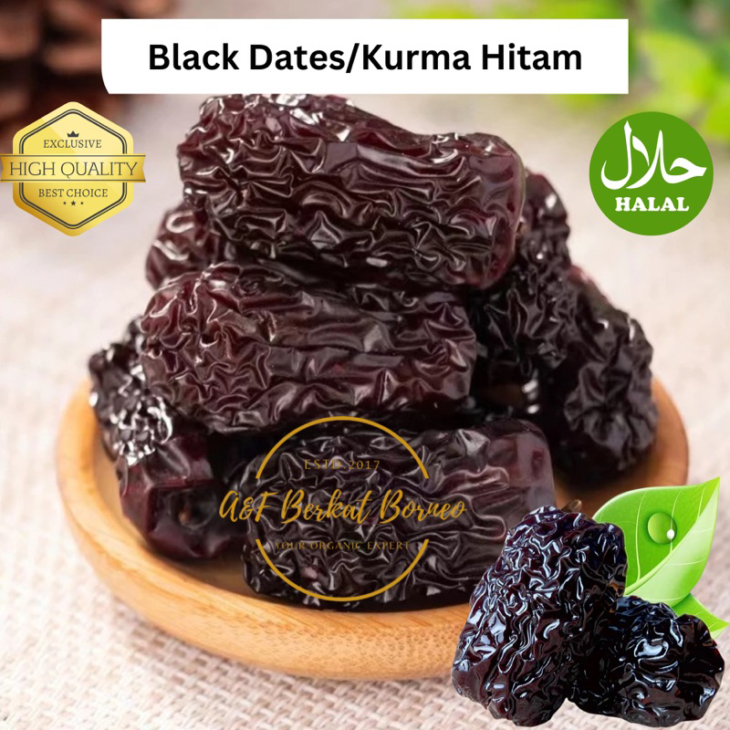 BORONG KURMA HITAM / BLACK DATES-PREMIUM QUALITY | Shopee Malaysia