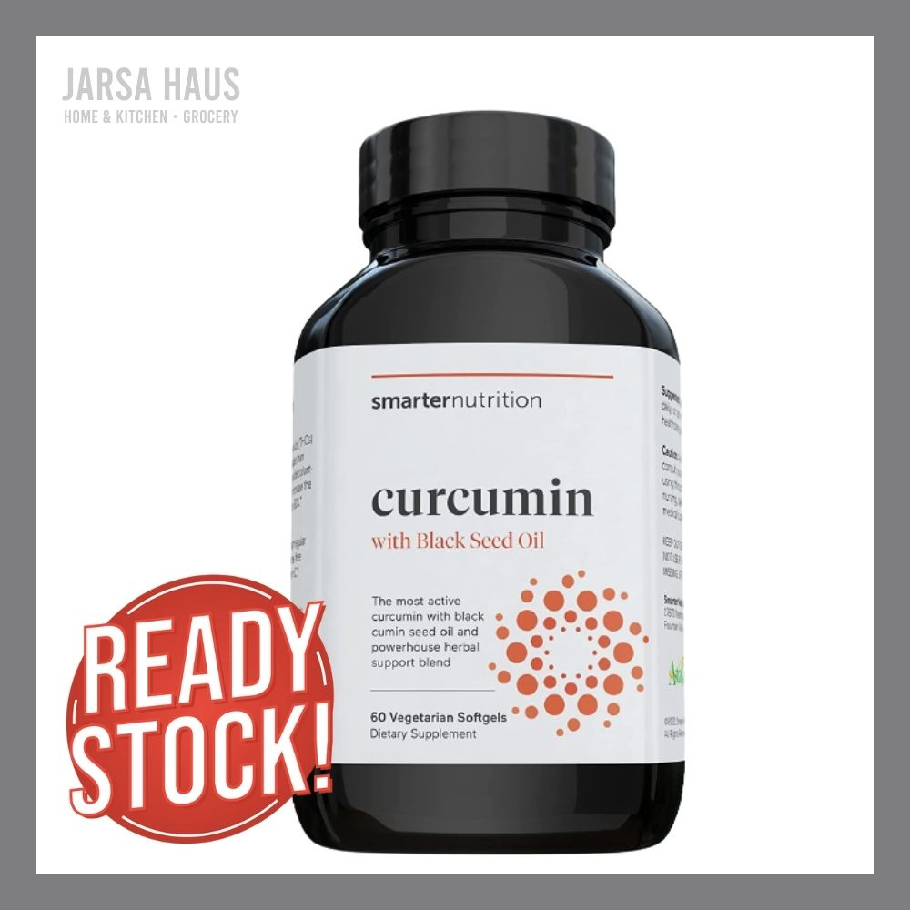Smarter Curcumin with Black Seed Oil 60 Softels Potency and