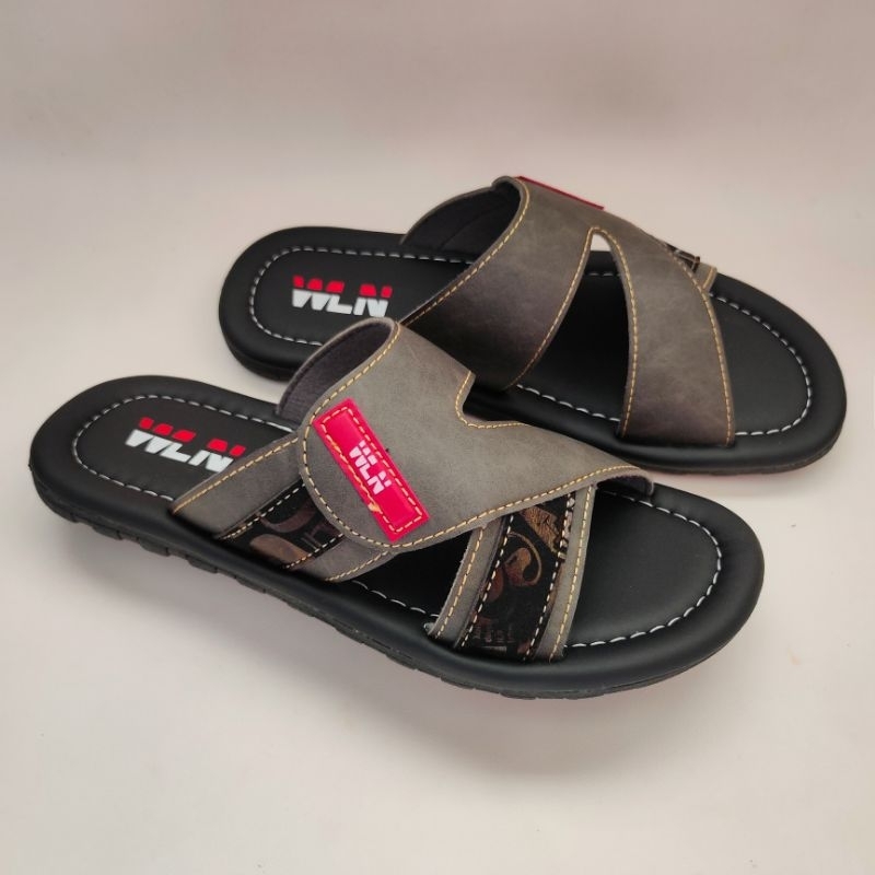 {READY STOCK}Sandal Leather Lelaki/WLN Smart Stylish Men's Sandals ...
