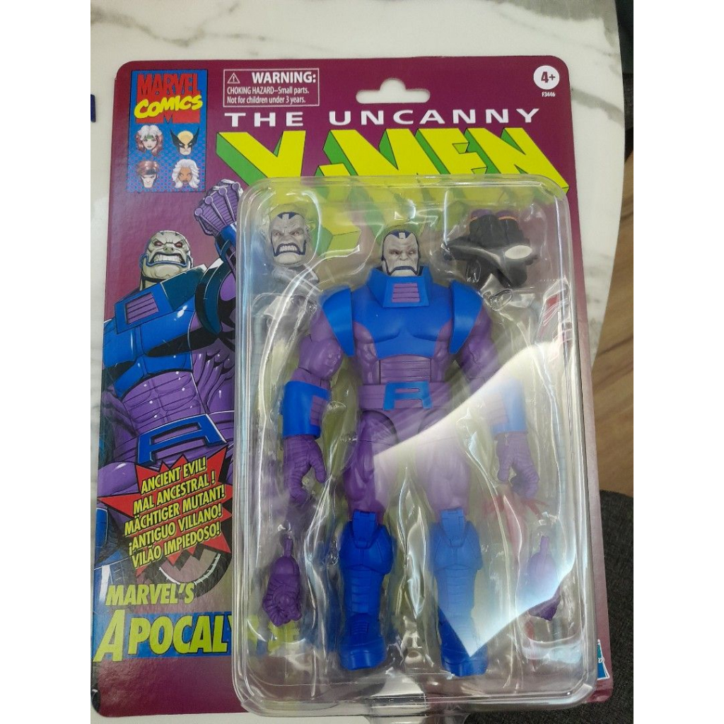 Retro Hasbro Marvel Legends Series The Uncanny X-Men 6-inch Apocalypse ...