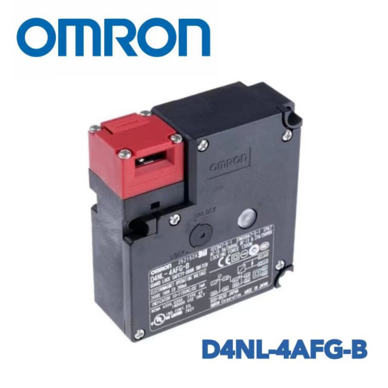 Omron D4NL-1AFG-B D4NL-2AFG-B D4NL-4AFG-B Guard Lock Safety-door Switch ...