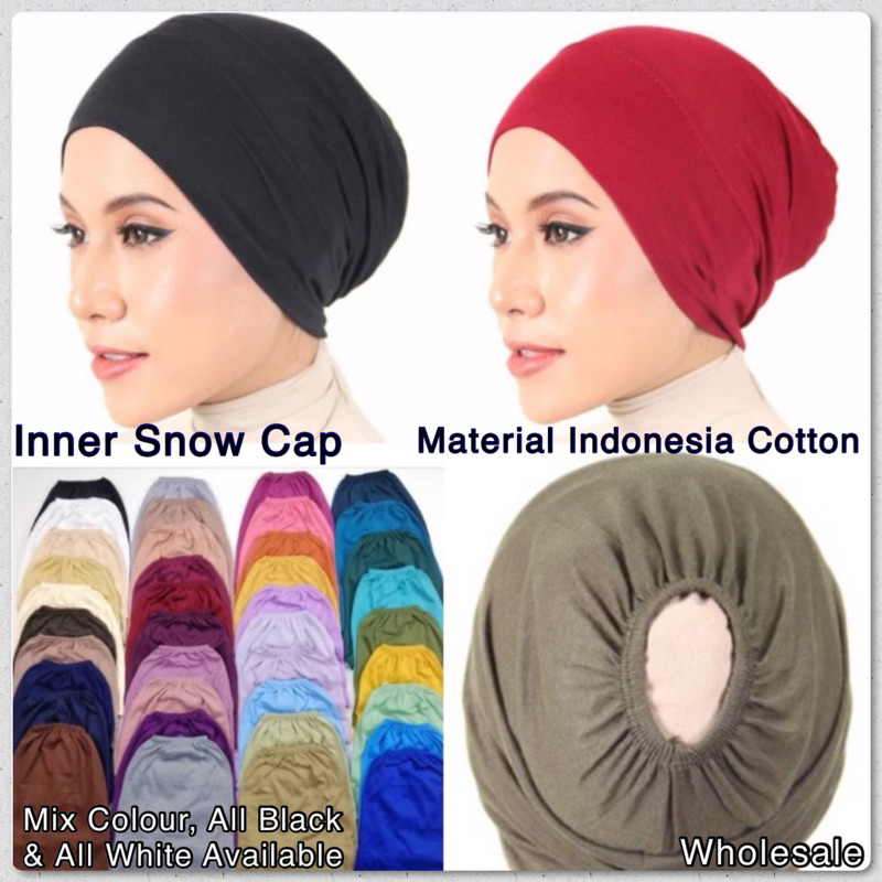 Inner Snow Cap Indonesian Cotton 🌸Wholesale | Shopee Malaysia
