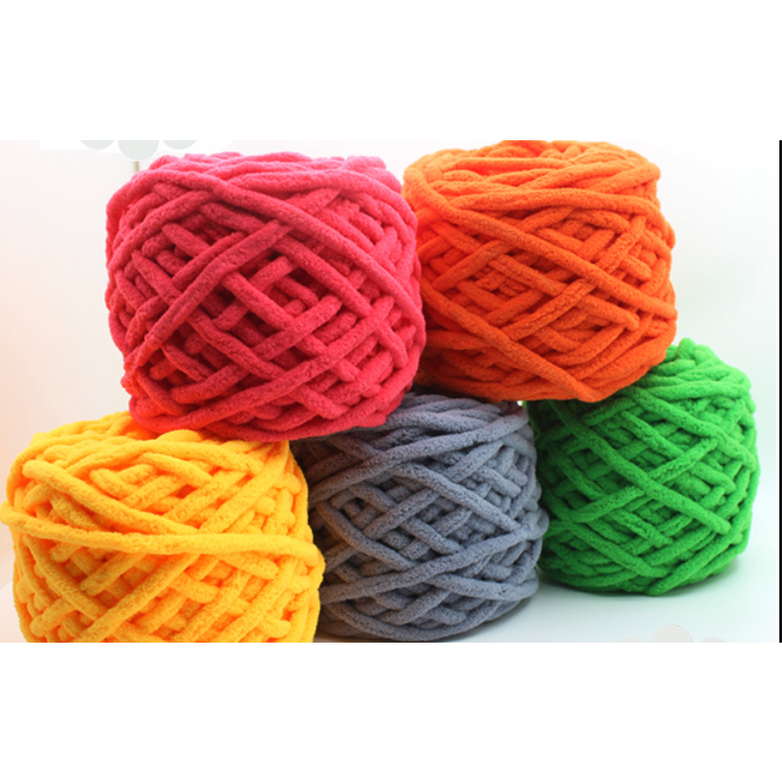 YarnMicrofiber Polyester Soft Yarn/ Super Thick Chunky Yarn 100g