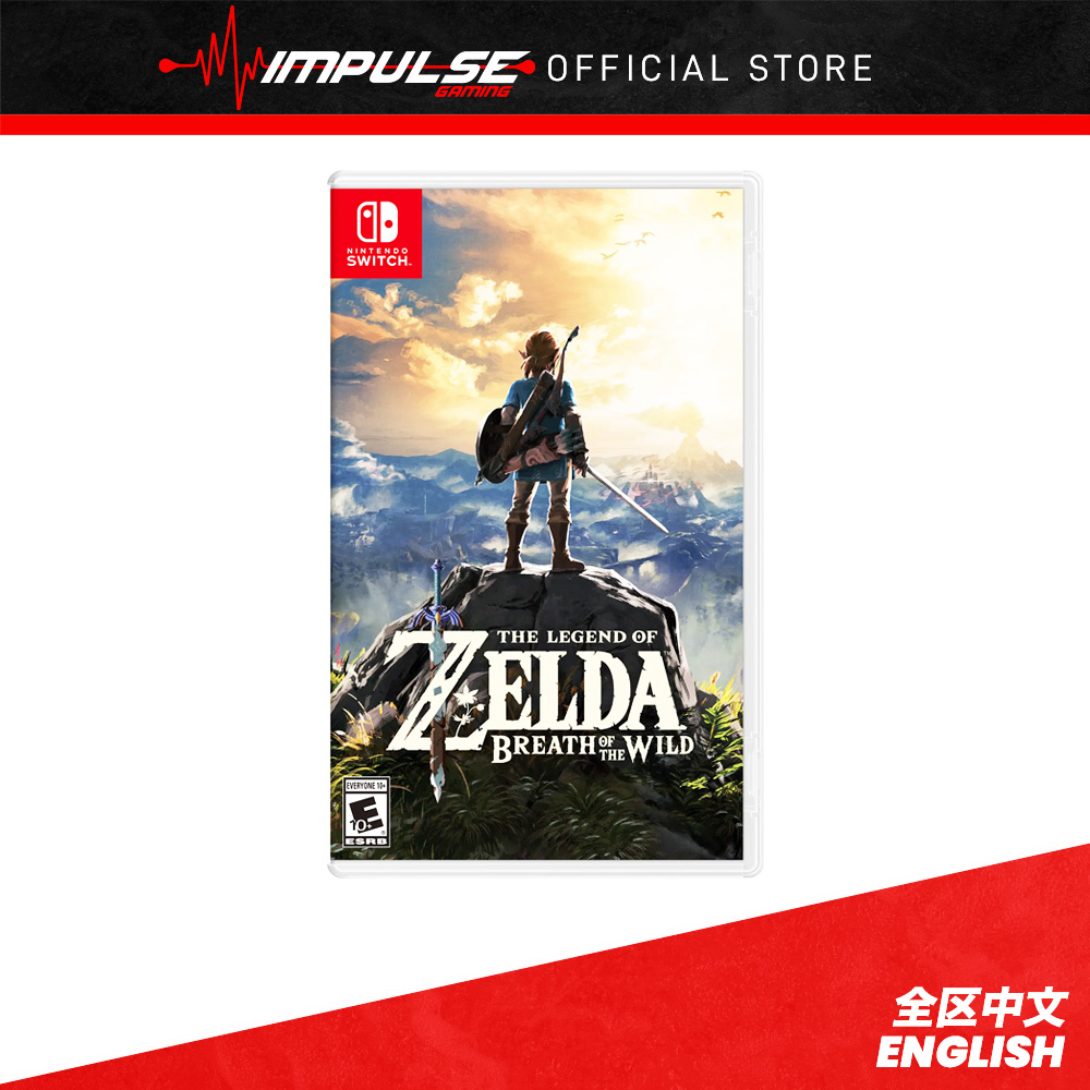 Zelda breath of the wild switch sale store