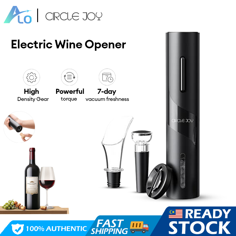 Xiaomi Circle Joy Electric Bottle Wine Opener Set Automatic Corkscrew