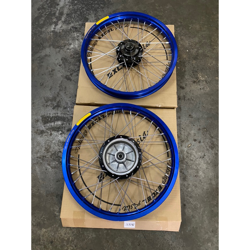 Rxz Pnp Excel Asia 18x160+ Spoke Rcb Chrome Comp Set . | Shopee Malaysia