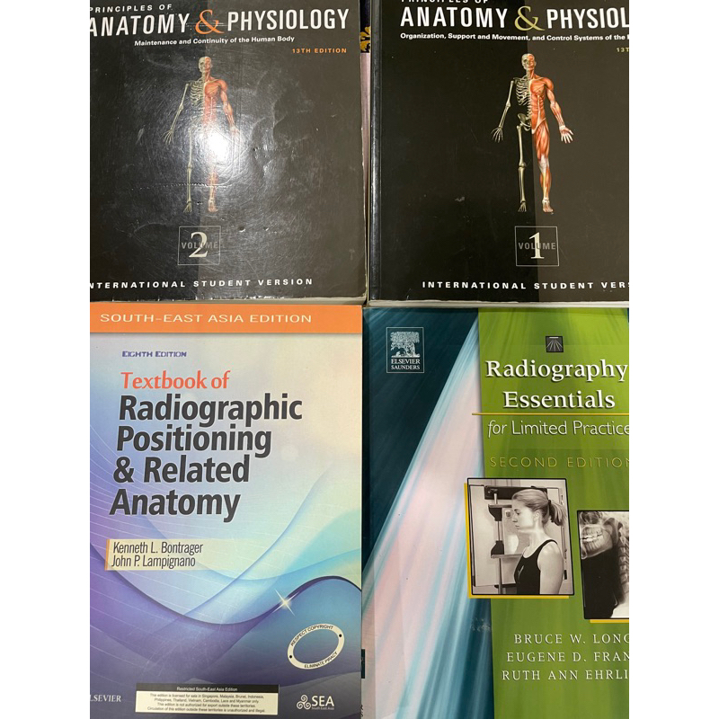 Principles Of Anatomy & Physiology / Radiography Essentials / Textbook ...