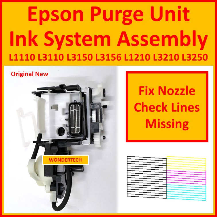 Epson L3110 Ink System Assembly L1110 L3116 L3150 L3156 L1210 L3210