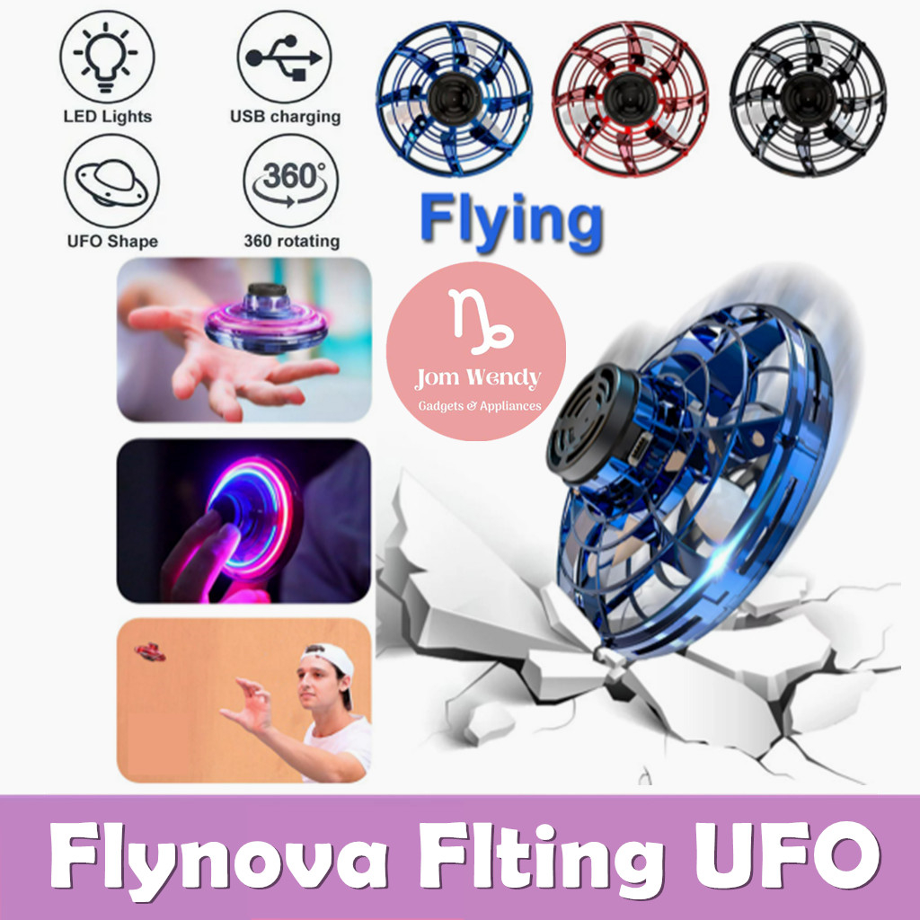 NEW STOCK - Flynova Flying UFO Toys Rotating Flying Toys Fly UFO ball ...