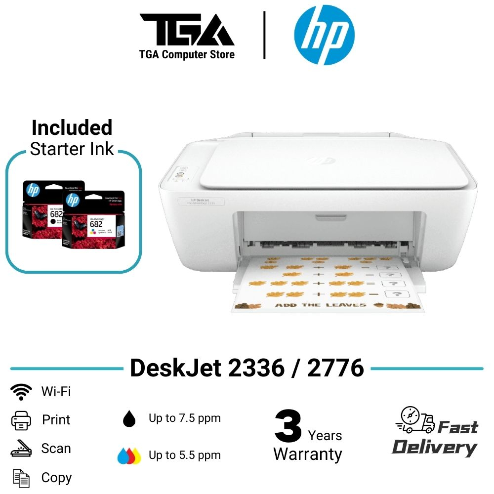 HP 2336 Printer / HP 2776 Printer - All-in-One Color Inkjet [Ink ...