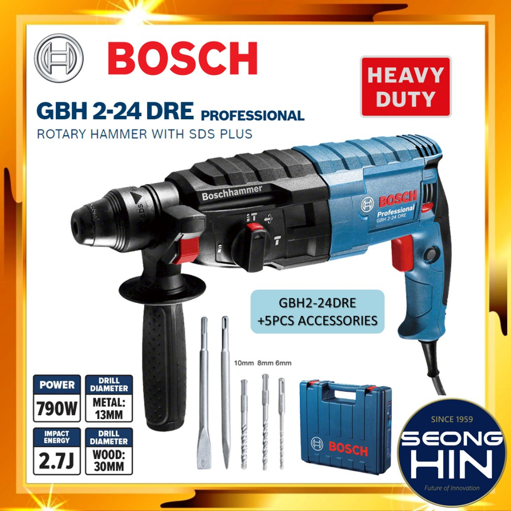 Bosch gbh 2 24 dre online specification