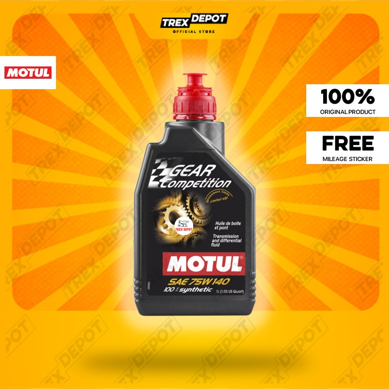 MOTUL Gear Competition Fully Synthetic Transmission & Differential Oil