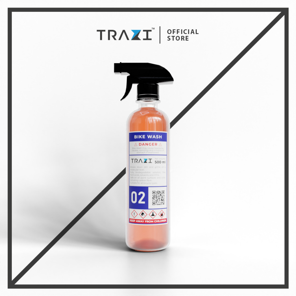 [Clearance] TRAZI™ BIKE WASH 500ml AllPurpose Bicycle Bike Wash