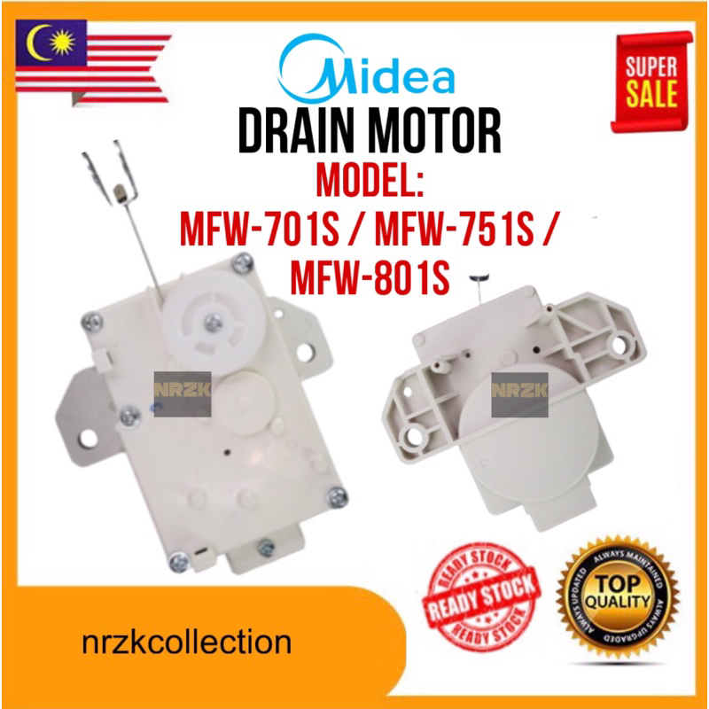 ORIGINAL MIDEA Washing Machine Drain Motor MFW701S / MFW751S / MFW