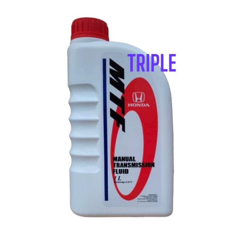 HONDA MANUAL TRANSMISSION FLUID MTF 1 LITRE | Shopee Malaysia