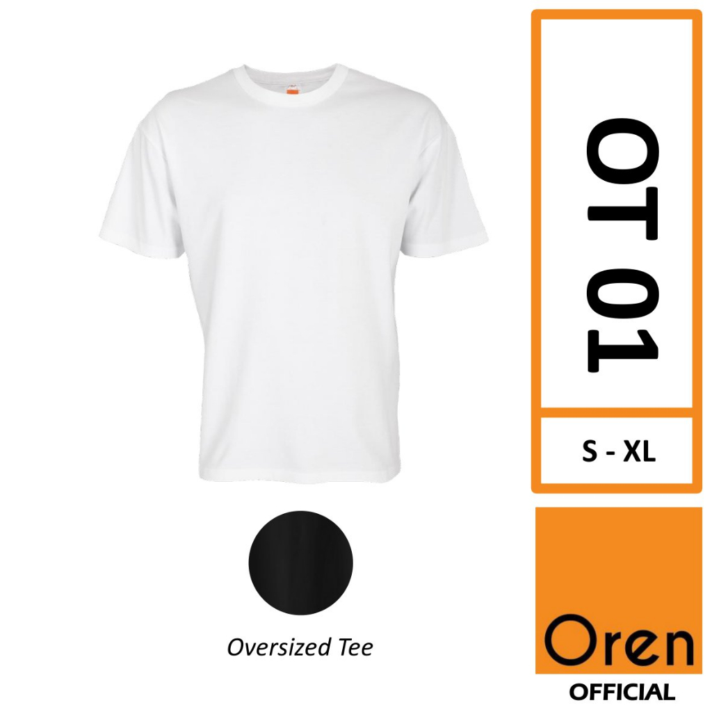 Oren Sport OT Oversized Tee OT01 | Shopee Malaysia