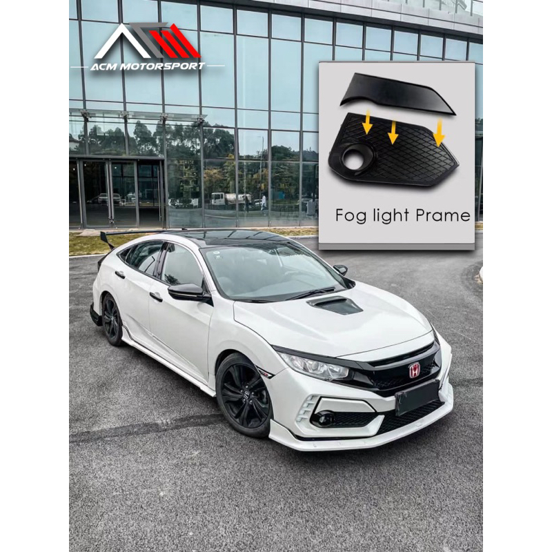 Honda civic fc type r foglamp cover Shopee Malaysia
