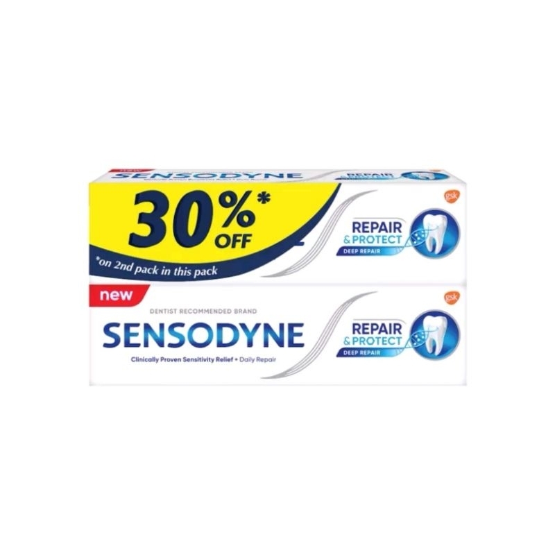 Sensodyne Toothpaste Deep Repair（100g x 2） Shopee Malaysia