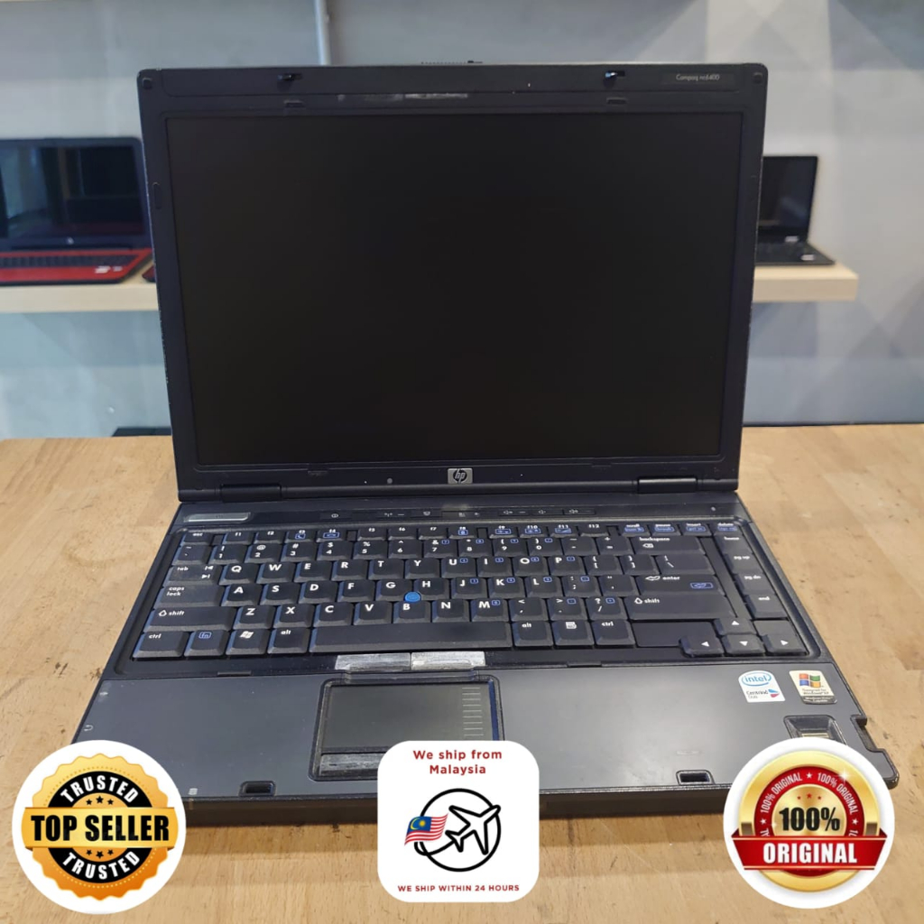 HP COMPAQ NC 6400 LAPTOP 100% ORIGINAL USED | Shopee Malaysia