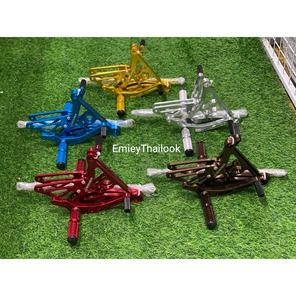 🔥YAMAHA LC 135 V1V6/4S/5S/X1R FOOTREST RACING SINGLE ALLOY THAILAND🔥