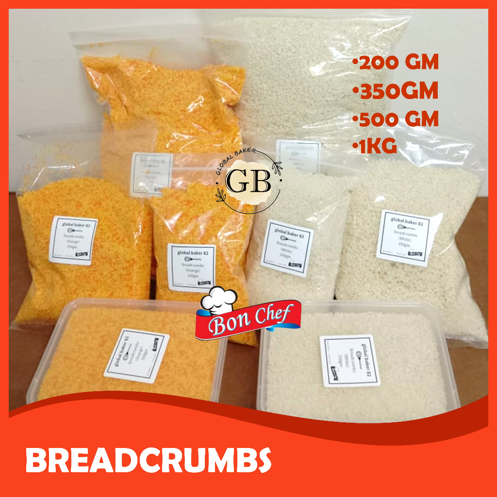 Serbuk Roti (Putih / Golden Red) 200g / 250g / 350g / 1kg (HALAL ...