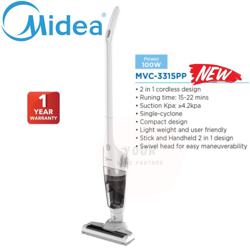 Khind Cordless Vacuum VC9691 With 3 Speed Mode / Midea Cordless Vacuum