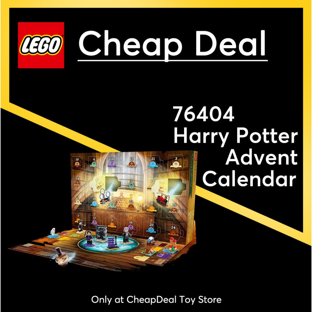 [Ready Stock] LEGO 76404 Harry Potter Advent Calendar (334 Pieces