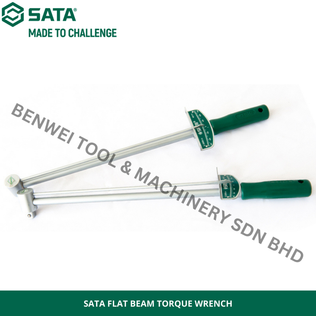 SATA FLAT BEAM TORQUE WRENCH / SATA 48111 TORQUE WRENCH 1/2'' 0300N.M