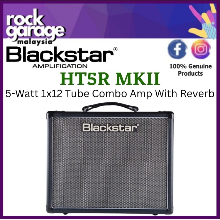 Blackstar HT5R MKII 5-Watt 1x12 Tube Combo Amp With Reverb (HT 5R/HT-5R ...