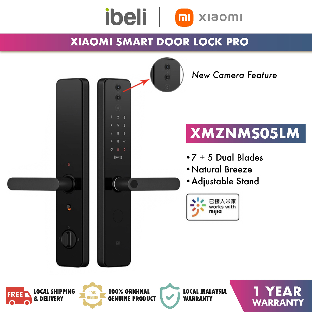 Xiaomi Mijia Mi Smart Door Lock PRO/Automatic PRO Version Fingerprint Bluetooth Apple Homekit