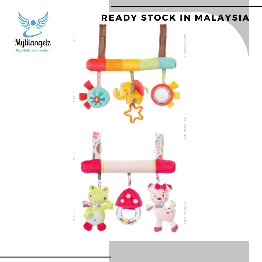 Mylilangelz JJ OVCE Trapeze Activity Travel Crib Stroller Toy Baby Toys