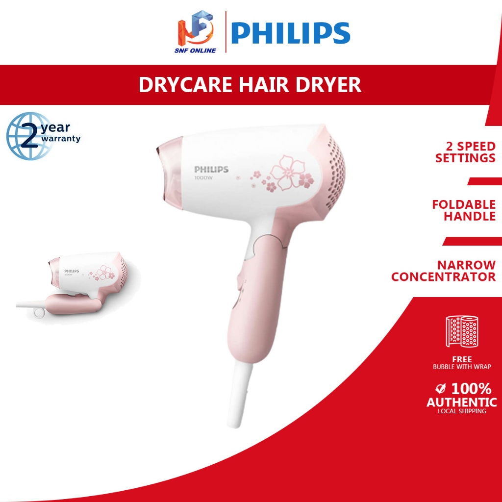 Philips hair outlet dryer 1000w