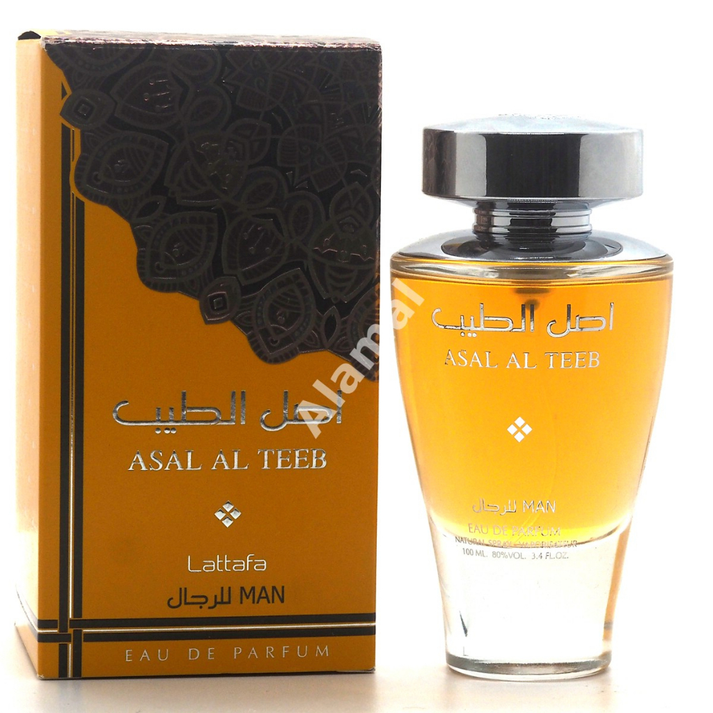 Asal Al Teeb By Lattafa For Man Eau de Parfum 100 ml