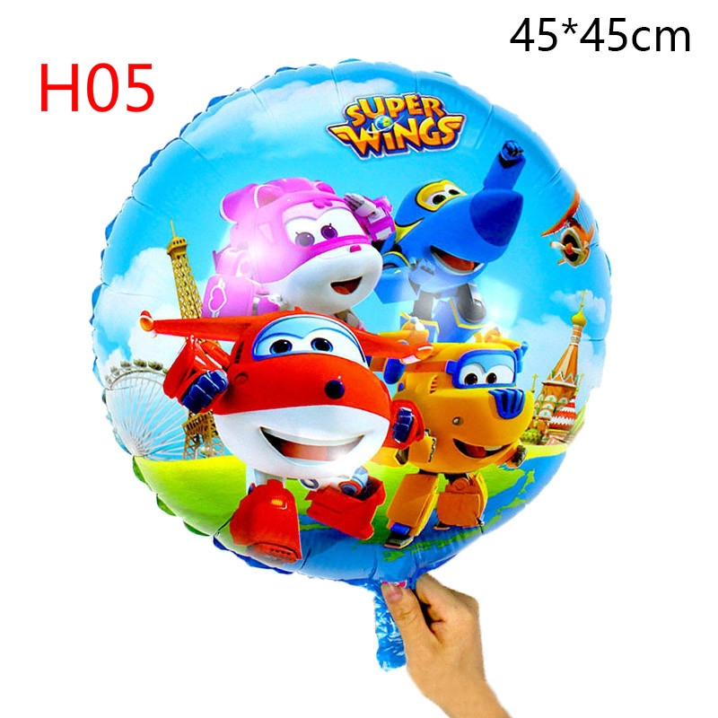 Ready Stock-Super Wings Jett Foil Air Balloons Globos Helium Balloons ...
