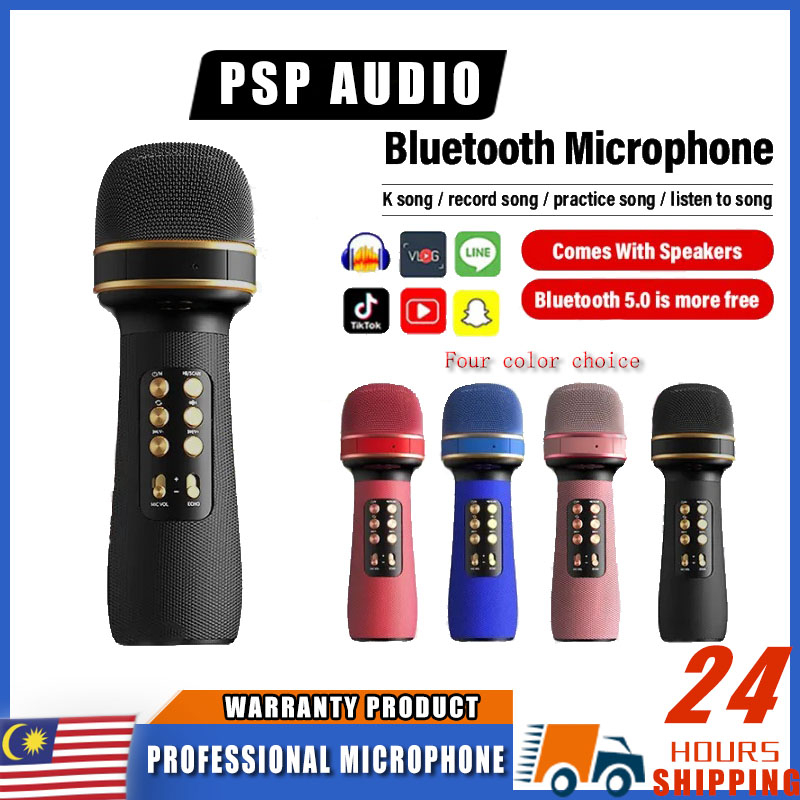 🔥[24h delivery] WS898 Bluetooth Handheld Microphone Karaoke High ...