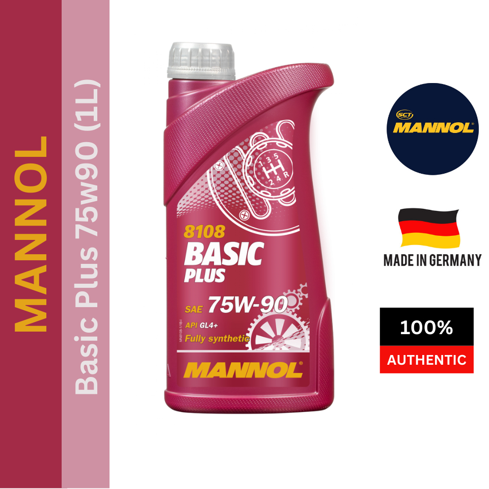 (MADE IN GERMAN ) Manual Gear Oil BASIC PLUS SAE 75W90 Minyak Gearbox
