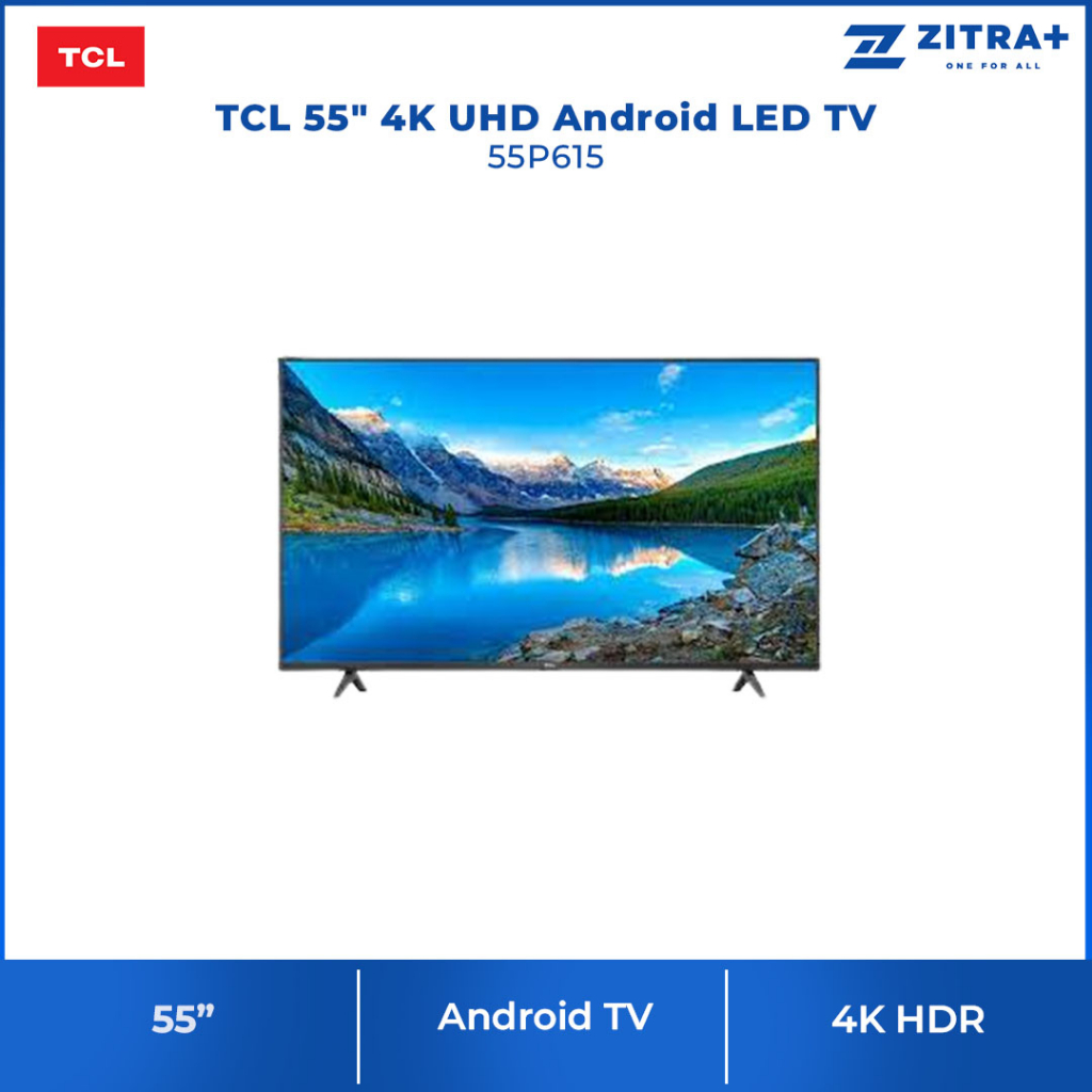 メール便不可 TCL Smart TCL (55 55P615 BLACK 2020- テレビ・映像機器